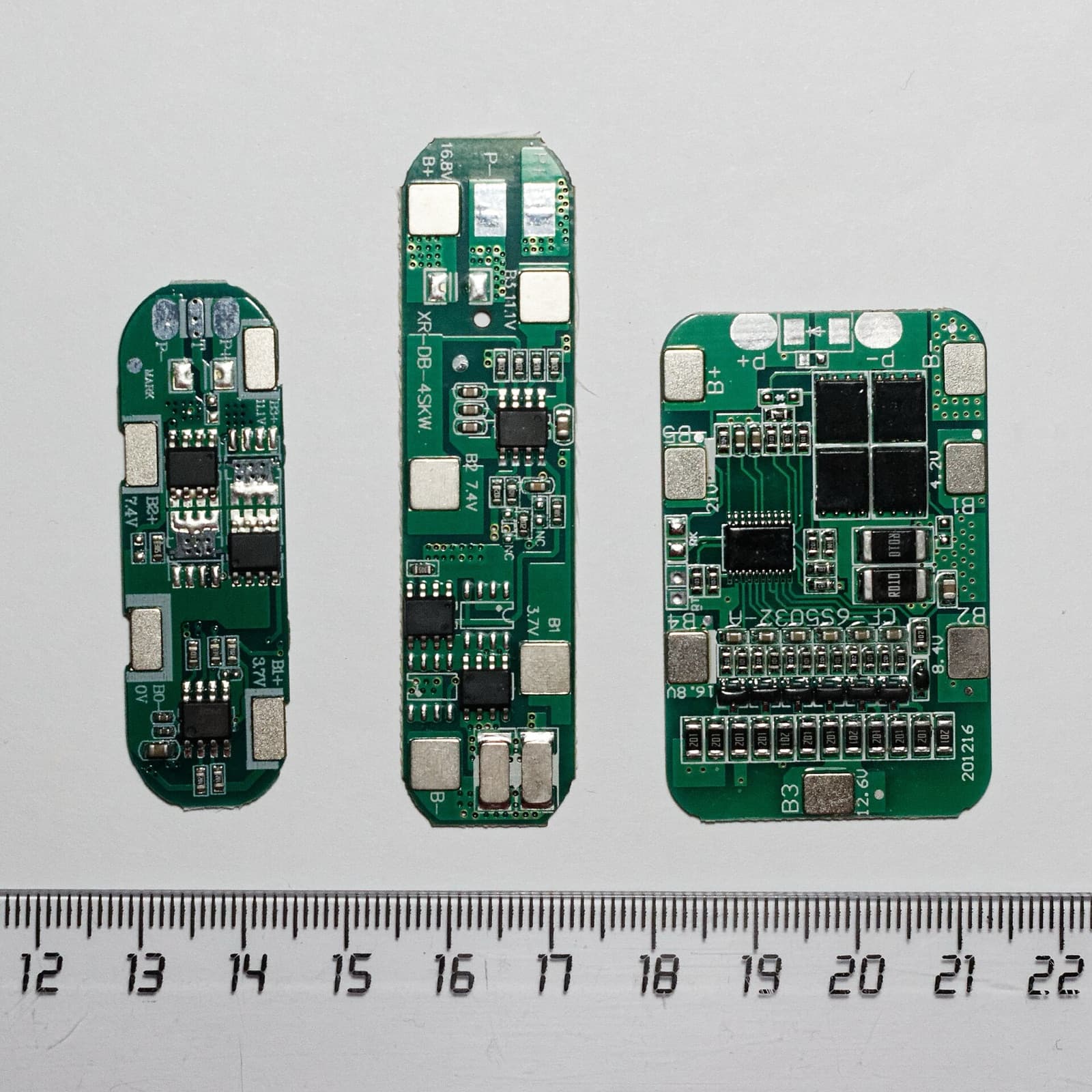 Плати BMS для літієвих батарей на 3S, 4S та 6S